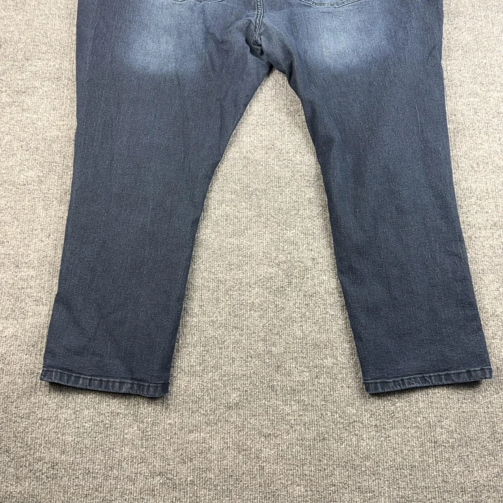 Six Lincoln Jeans Mens 48 Blue Slim Fit Stretch‎ Denim Straight Leg Big & Tall